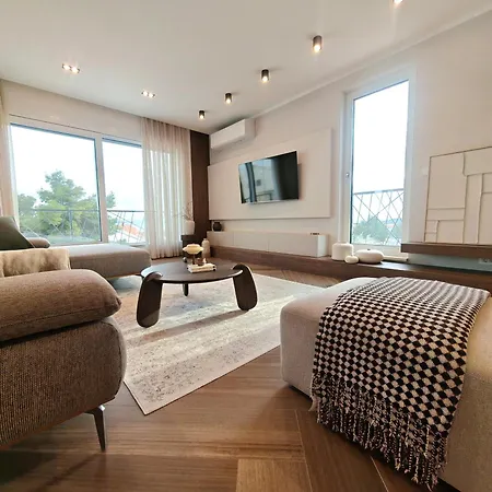 Mare Vista Rooftop Penthouse Sea View & Private Jacuzzi דירה טרוגיר